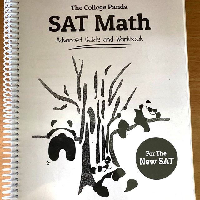 หนังสือ sat math the college Panda