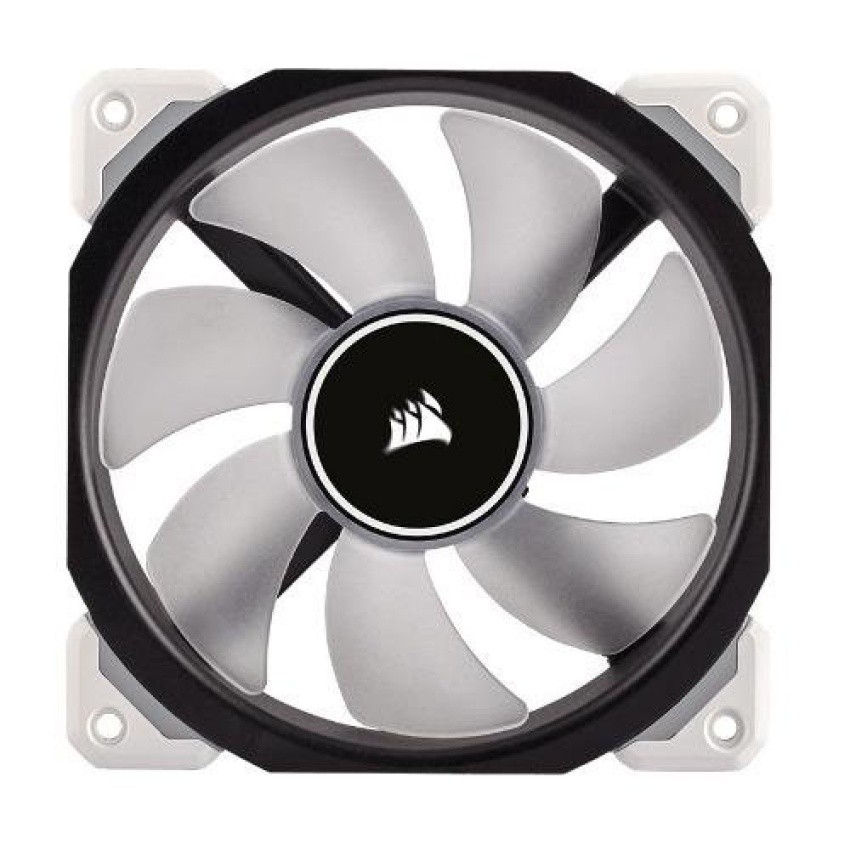 Corsair ML140 PRO LED White 140mm Premium Magnetic Levitation Fan ...