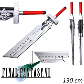 ดาบ Final Fantasy FF VII ขนาดใหญ่ ดาบยักษ์ของคลาวด์ วัสดุทำจากไม้ ความยาว 130 cm