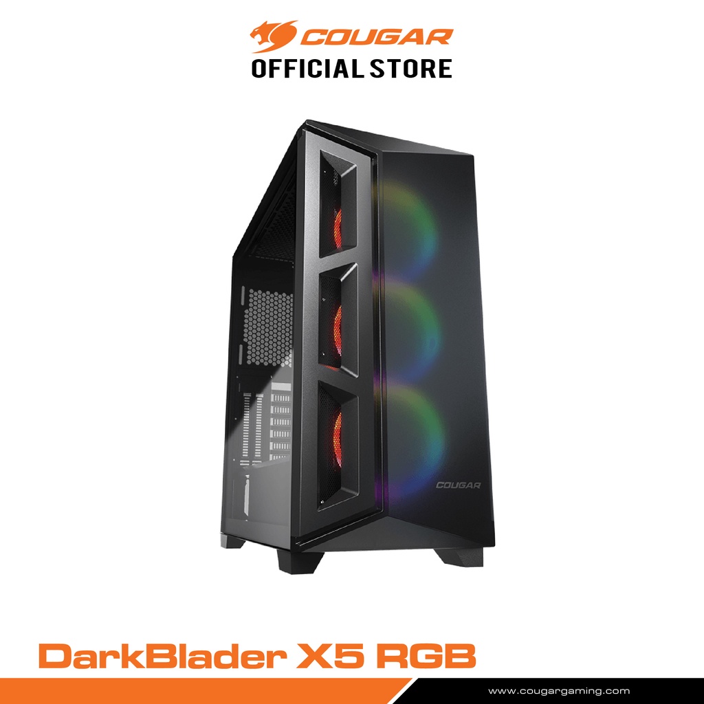 COUGAR DarkBlader X5 RGB : ATX Case เคสคอม ประกัน 1 ปี