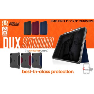 STM DUX STUDIO เคสกันกระแทกผ่านการทดสอบ Military Drop Test รองรับ IPAD PRO 11"/12.9" 2018/2020 สินค้ารับประกัน 1 ปีเต็ม