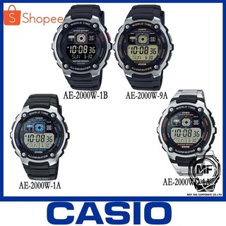 Casio Standard นาฬิกาข้อมือผู้ชาย AE-2000W AE-2000WD ของแท้ 100%