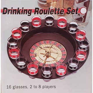 T.P. TOYS DRINKING GAME : เกมส์รูเล็ท Drinking roullette set เกมส์เสี่ยงดวงหมุนรูเล็ท  เกมส์สายแข็ง