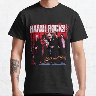 เสื้อยืดโอเวอร์ไซส์ใหม่ เสื้อยืดผ้าฝ้าย 100% พิมพ์ลาย Hanoi Rocks Street Eocjfm71Fphipp54 วันหยุด สําหรับผู้ชาย XS-3XLS-