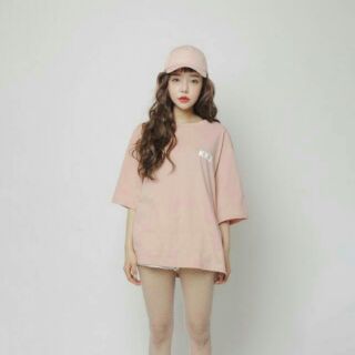 เสื้อ oversize รุ่นผ่าข้าง