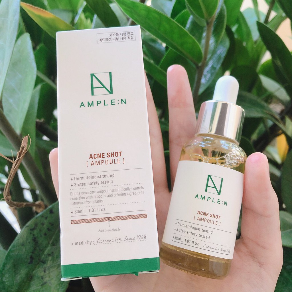 à¸à¸¥à¸à¸²à¸£à¸à¹à¸à¸«à¸²à¸£à¸¹à¸à¸�à¸²à¸à¸ªà¸³à¸«à¸£à¸±à¸ Ample :N Acne Shot Ampoule 30 ml.