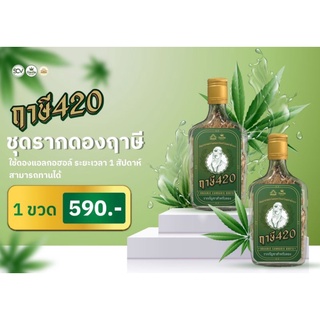 ฤาษี 420 ชุดรากดองฤาษี 1 ขวด ราคา 590 บาท