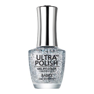 ยาทาเล็บกึ่งเจล Ultra Polish UP907G - Silver Dia