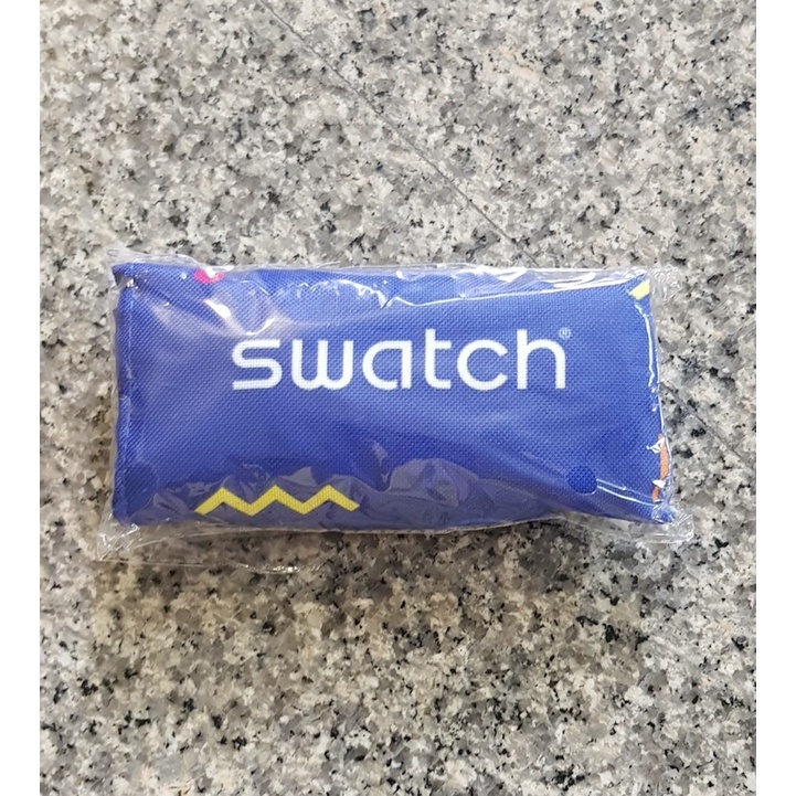 กระเป๋าพับได้ยี่ห้อนาฬิกา Swatch จากช็อปที่ญี่ปุ่น