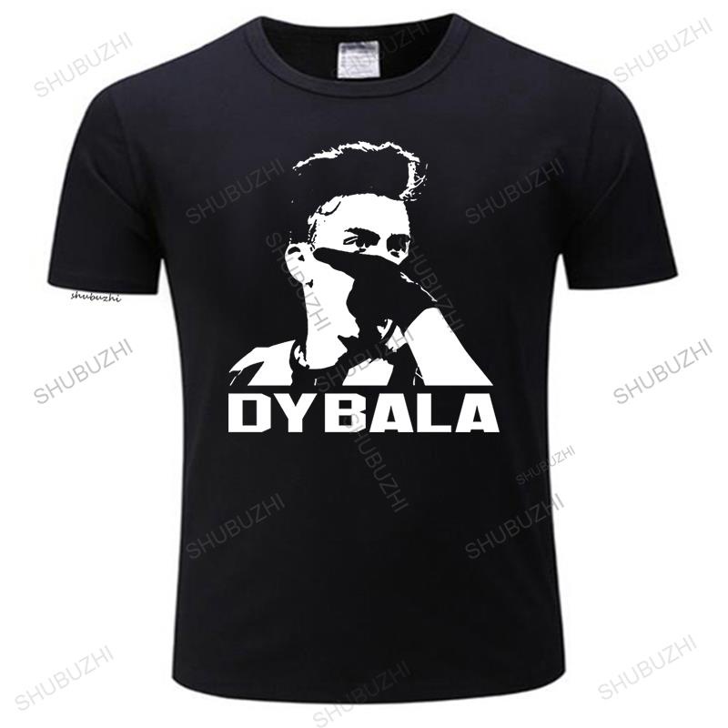 Paulo Dybala Mask Custom Men T เสื้อขนาด S-5XL ผู้ชายพิมพ์ผ้าฝ้าย O คอ Tee เสื้อ cool Top Tee เสื้อย