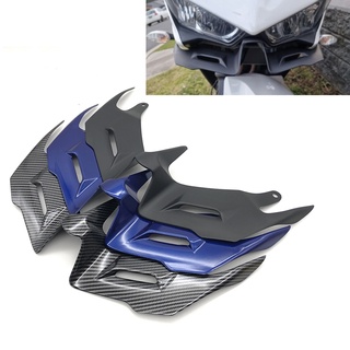 ฝาครอบด้านหน้ารถจักรยานยนต์ คาร์บอนไฟเบอร์ สําหรับ Yamaha YZF R3 R25 YZFR3 YZFR25 2014-2018