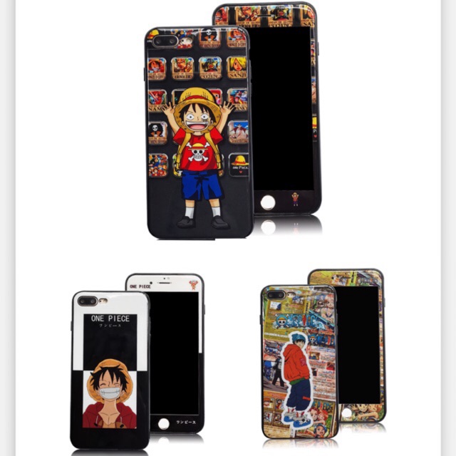 เคส+ฟิล์มลายโดเรม่อนวันพีช8ลายมาใหม่ รุ่น Vivo Y81/y17/Y71/y53/y55/y95/y91c/V5/V9 Huawei Y9pro(2019)