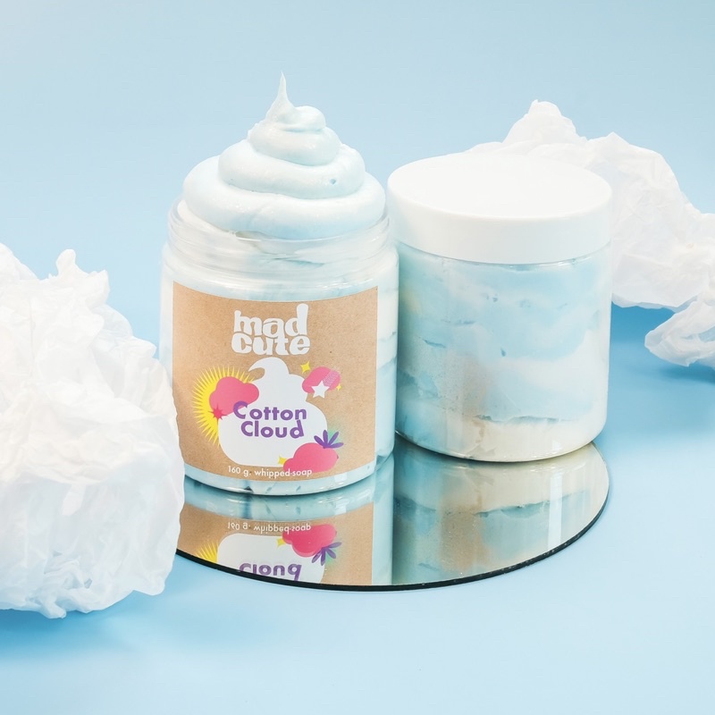 Whipped Soap สบู่อาบน้ำเนื้อวิปครีม กลิ่น Cotton Cloud