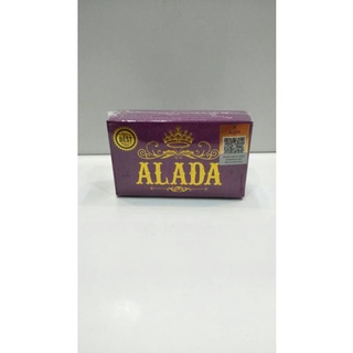 สบู่อาลาดา (1ก้อน)160กรัม ALADA Whitening Soap ทำความสะอาดผิวหน้าและผิวกายได้ทุกวัน ให้ผิวเนียนนุ่มชุ่มชื่นกระจ่างใส