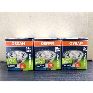 Osram ES WFL  หลอดฮาโลเจน Decostar 12v GU5.3 20W ( แพ็ค 3 ดวง ) 48860