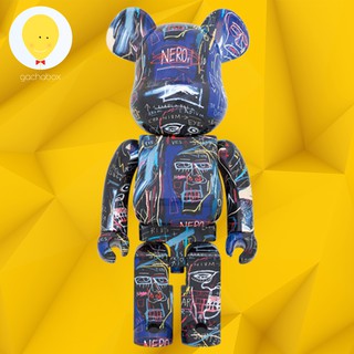 gachabox Bearbrick Jean Michel Basquiat version 7 1000％ แบร์บริค พร้อมส่ง ของแท้ Be@rbrick