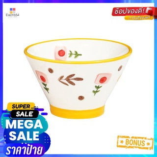 ชาม PORCELAIN KECH 5 นิ้ว YELLOW DAISYPORCELAIN BOWL KECH 5IN YELLOW DAISY