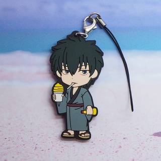 Gintama Ichiban Kuji Gintama-Summer Festival! Shinsengumi Special Alert-Prize H Patrol Rubber Strap Toshiro Hijikata