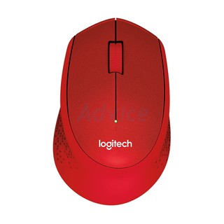 Wireless Optical Mouse LOGITECH (M331D) Red