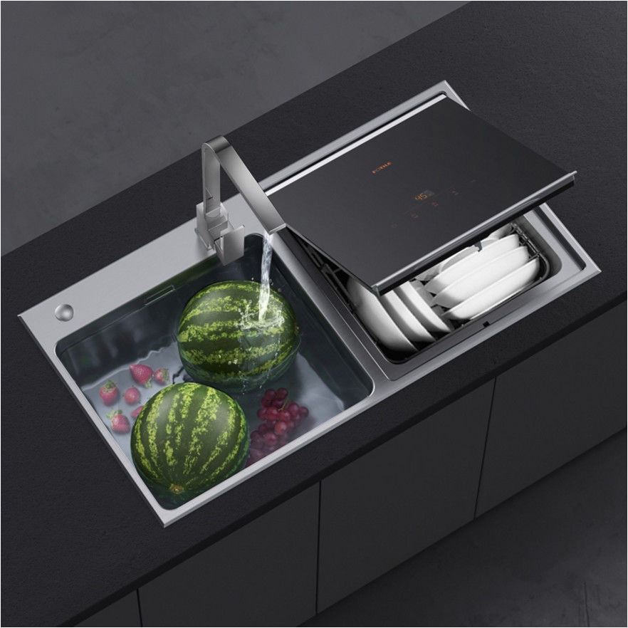 ✣❉●เครื่องล้างจาน Fotile CJ05H เครื่องล้างจานแบบฝังในครัวเรือนแบบฝังตัวเครื่องซักผ้าอัตโนมัติ