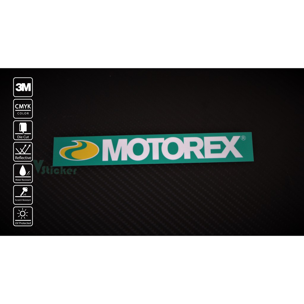 สติ๊กเกอร์ Sticker Motorex 050