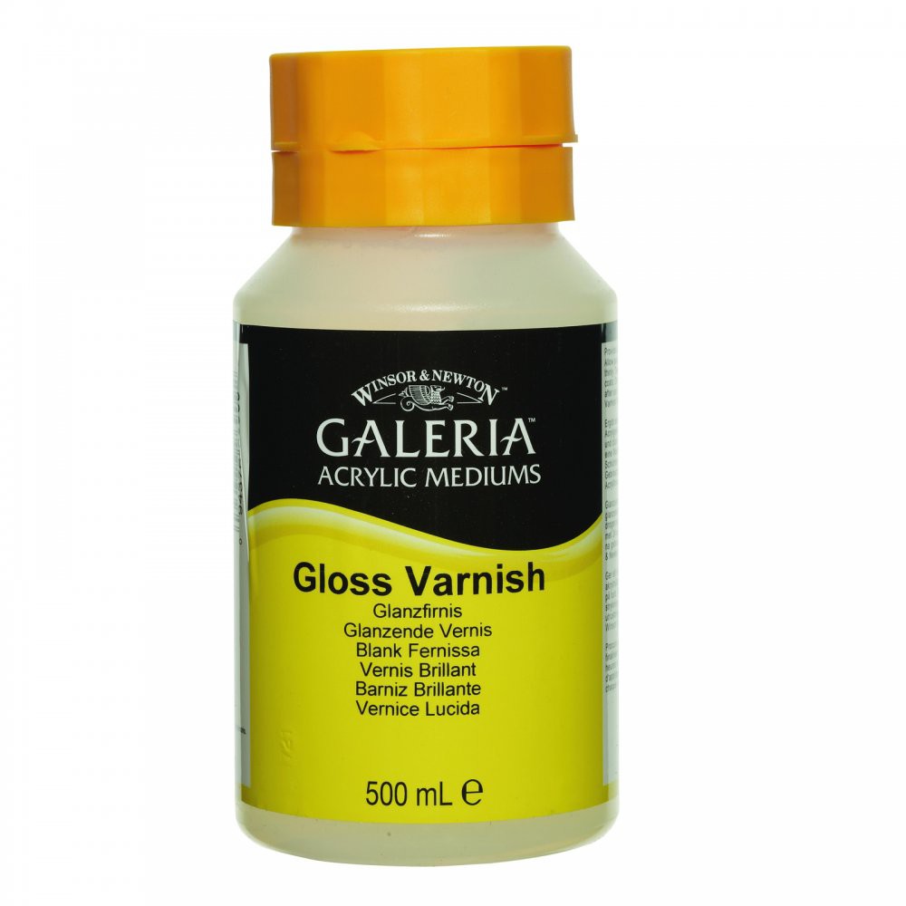 (พรีออเดอร์ 7-10 วัน)Winsor & Newton Galeria acrylic gloss varnish ขนาด 250/500 มล.#3040801/#3050801