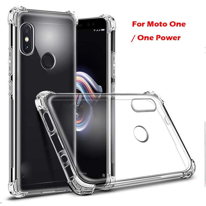 สําหรับ Motorola Moto One Power P30 Play G7 Z3 Play เคสใสปกอ่อน