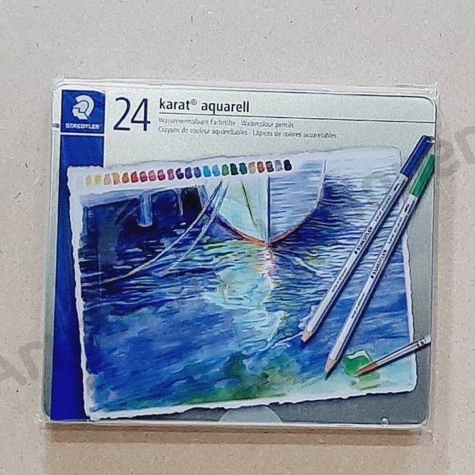 สีไม้ระบายน้ำ STAEDTLER Karat aquarell 24 สี