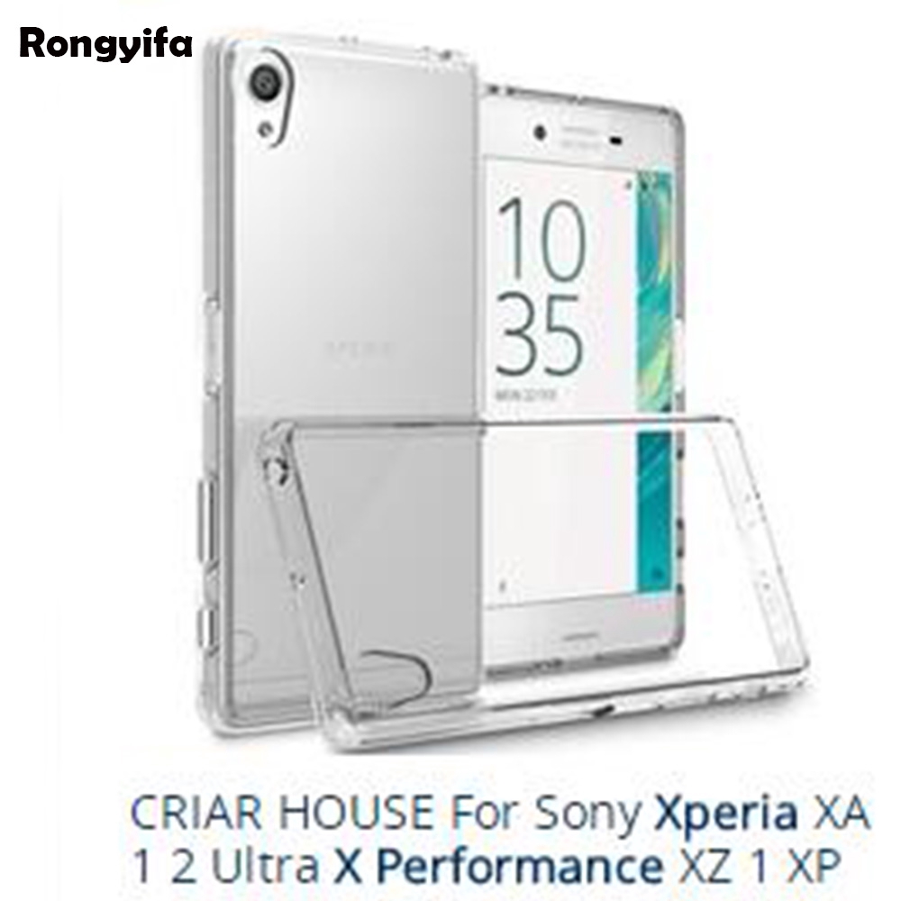 For Sony Xperia 1 X Performance L1 XZ XZ1 XA1 XA XA2 10 Plus Ultra XZ2 XZ4 L3 Compact Case Clear Shockproof