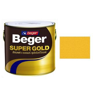 Beger SUPER GOLD สีทองยุโรป สูตรน้ำมัน A/E 303 (ขนาด 3.785ลิตร)