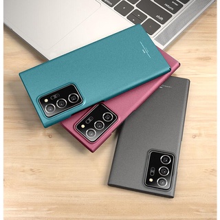 Samsung Galaxy Note 10/Plus/Note 20/Ultra เคสแข็ง กันกระแทก บางเฉียบ หินทราย เคลือบด้าน PC บางเฉียบ ป้องกัน ฝาหลัง