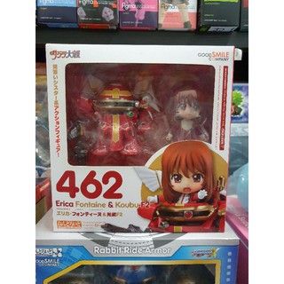 Nendoroid 462 Erica Fontaine &amp; Koubu-F2 มาพร้อมหุ่นอย่างเท่เลยครับ