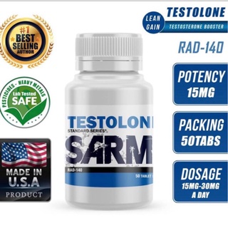 Sarm Combo Testolone RAD-140 15mg 50 tabs ให้คำปรึกษา ฟรี!! ทักมาสอบ่ถามได้เลยครับ