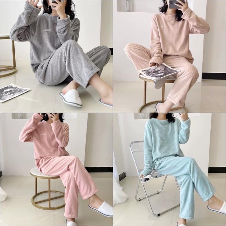 ชุดนอนขน Softie FreeSize, ชุดสําลีเก็บความร้อนที่ให้ความอบอุ่นเป็นพิเศษสําหรับสวมใส่ในบ้าน