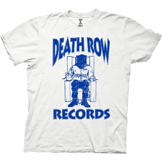 🔥 เสื้อยืดผู้ชาย Ripple Junction Death Row Records Logo men เสื้อ ยืด ผู้ชาย คอกลม โอเวอร์ ไซส์ 🔥