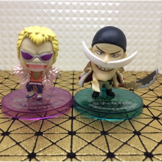 Doflamingo, White Beard SD ของ🇯🇵แท้ มือ 2 สูง 6 CM สภาพสวยครับ Onepiece