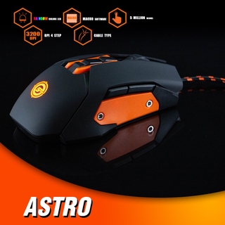 เมาส์เกมส์มิ่ง NEOLUTION E-SPORT Astro (Black)