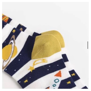 ถุงเท้าแฟชั่นครึ่งแข้ง ผู้ชาย ผ้าCOTTON ไซส์ยุโรป