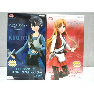 Kirito / Asuna SSS Figure Sword Art Online เซ็ตคู่ งานแท้นำเข้าจากญี่ปุ่น