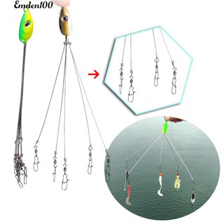 อุปกรณ์ตกปลาEmden 5 Arms Alabama Rig อุปกรณ์ตกปลาพร้อมตัวเชื่อมต่อ