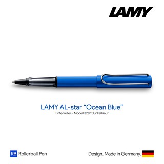 Lamy AL-star "Ocean Blue" Rollerball Pen - ปากกาโรลเลอร์บอลล์ลามี่อัลสตาร์ รุ่นสีโอเชียนบลู