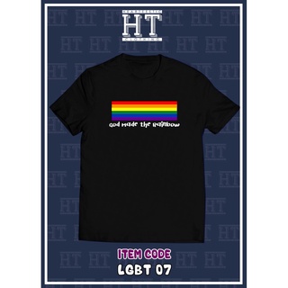 ขายดี!Lint9 [พร้อมส่ง] เสื้อยืดแขนสั้นลําลอง ผ้าฝ้าย 100% พิมพ์ลาย Lgbt 07 สีรุ้ง พลัสไซซ์ ของขวัญวันเกิด สําหรับผู้ชาย