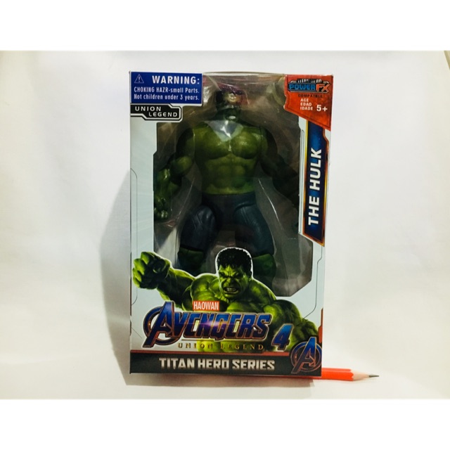โมเดลหุ่นฮัค จาก Avengers The Hulk Model สูง 16.5 เซนติเมตร