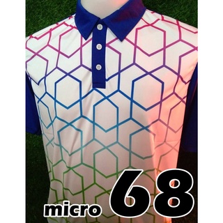 เสื้อ polo sodagolf ผ้าmicro พิมพ์ลาย68