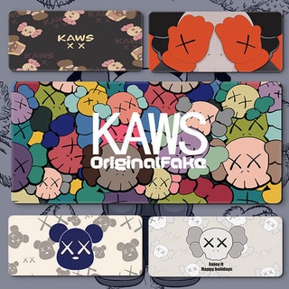 แผ่นรองเม้าส์ ลายแผนที่โลก KAWS Mouse Pad