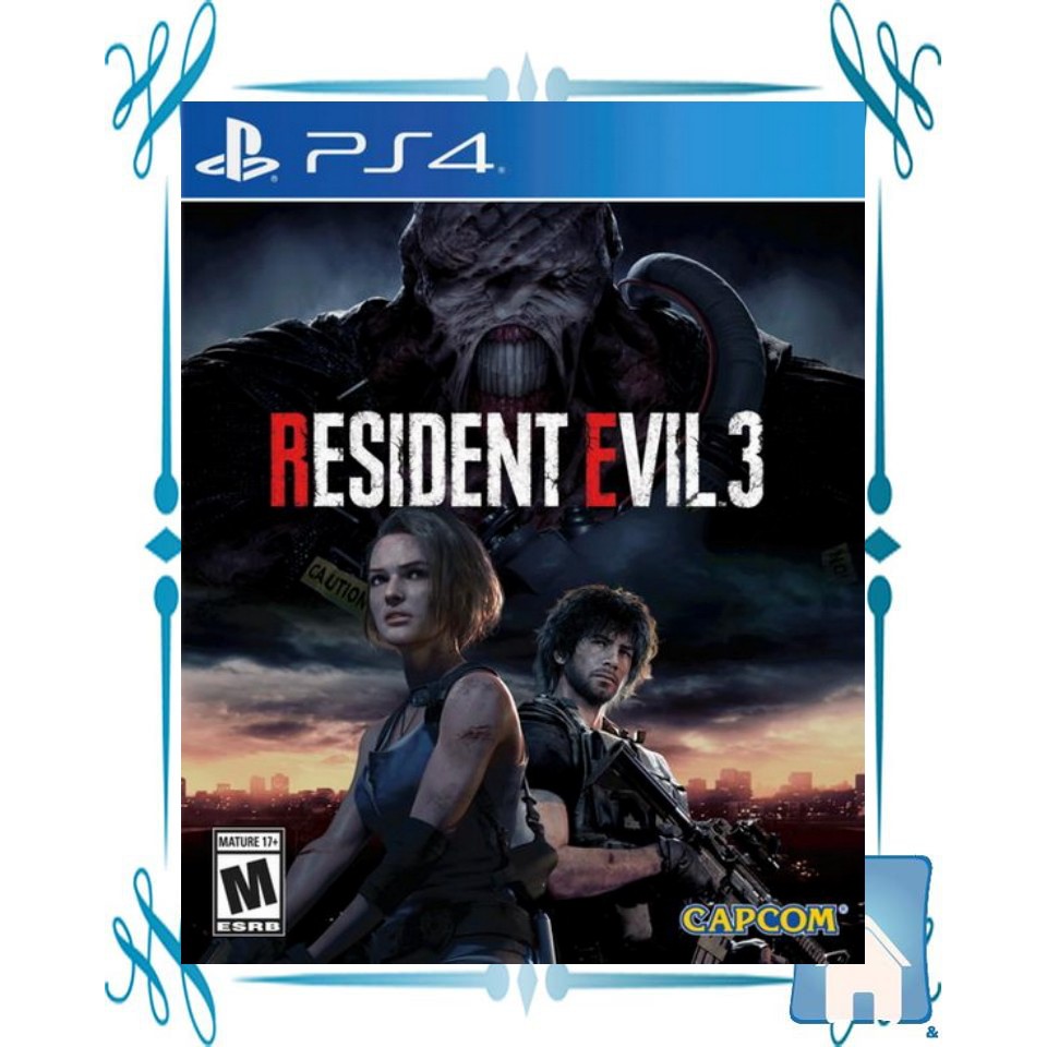 PS4 - Resident Evil 3 Remake | English แผ่นแท้ มือ 1 EN (Ps4 games)(Ps4 game)(เกมส์ Ps 4)(แผ่นเกมส์P