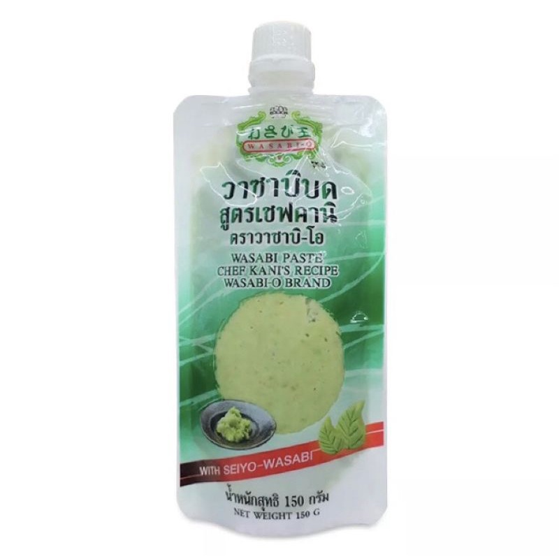 วาซาบิสด สูตรเชฟคานิ ขนาด 150 กรัม เผ็ด ฉุน ได้รับแล้วควรแช่ตู้เย็นทันที