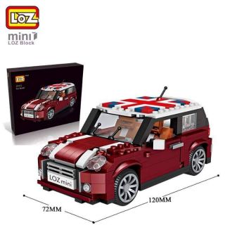 ตัวต่อ บล็อกแบบเลโก้ แบรนด์ LOZ คุณภาพดี งานสวย mini car model scale 1:24 งานสวยมาก ราคาพิเศษ