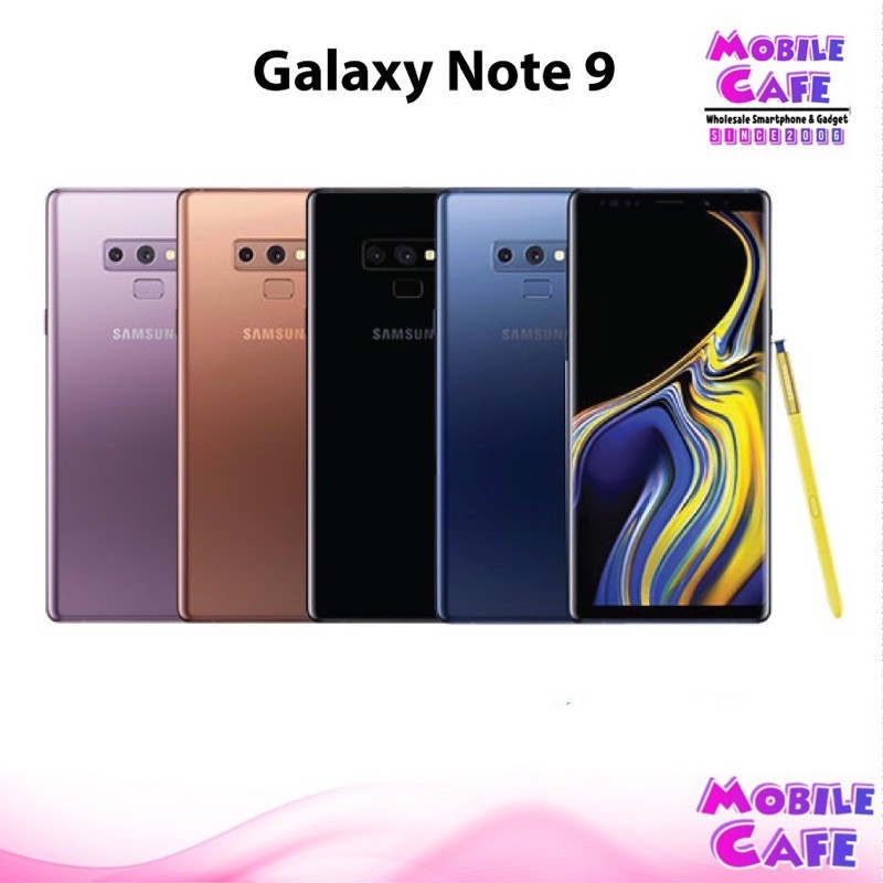 Samsung Note 9 (Ram6/128GB) เครื่องศูนย์ไทยค้างสต๊อค Note9 ประกันร้าน ผ่อน0% MobileCafe