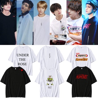 เสื้อยืด BTS Kim Taehyung เดียวกัน